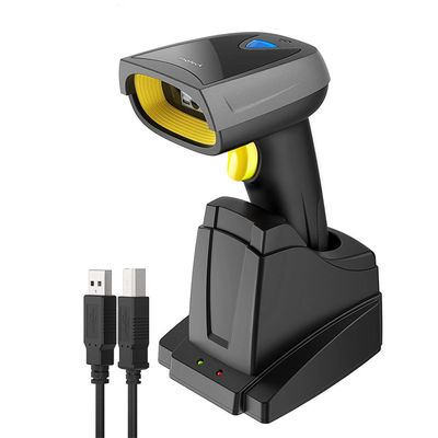 Cradle 1D 2D Bluetooth Wireless Barcode Scanner Dengan Stand Untuk Android POS